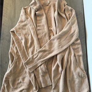 Barefoot Dreams Tan Women's Cardigan
